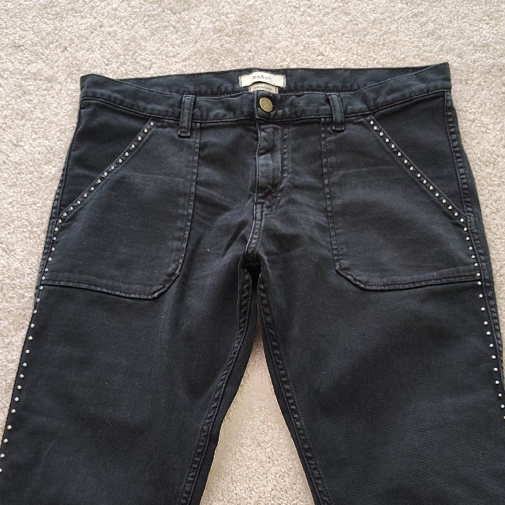 ba&sh Dark Gray Denim Pants